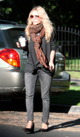 Mary-Kate Olsen casual style