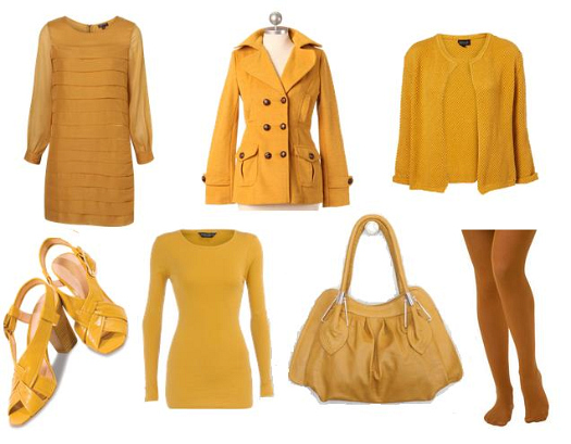 Mustard Colored Clothing Accessories